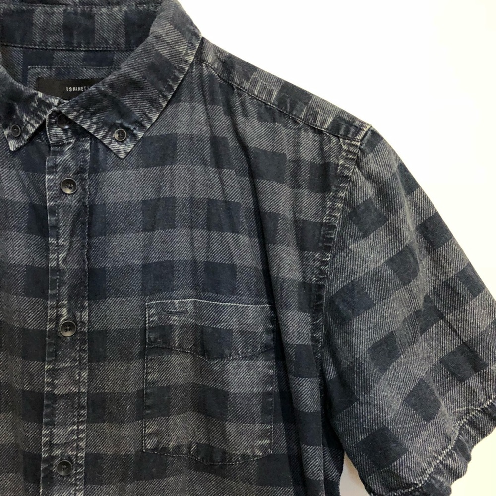 COTTON ON Plaid short sleeve button down